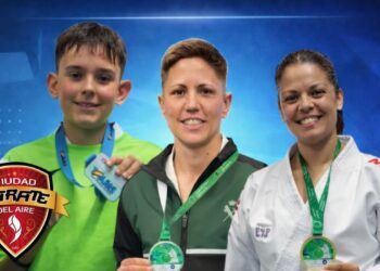 El Club Deportivo Karate Ciudad del Aire destaca en la I fase de la Liga Nacional en Torrejón