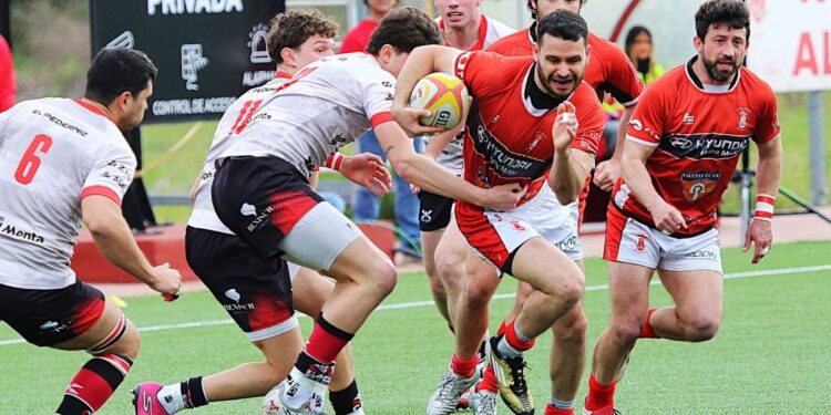 Partido del Rugby Alcalá y el CAU Valencia / Foto: D. Torres