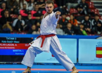 Alejandro Galán encadena en Ciudad Real su quinta final consecutiva en la Liga Nacional sub-21 de kárate