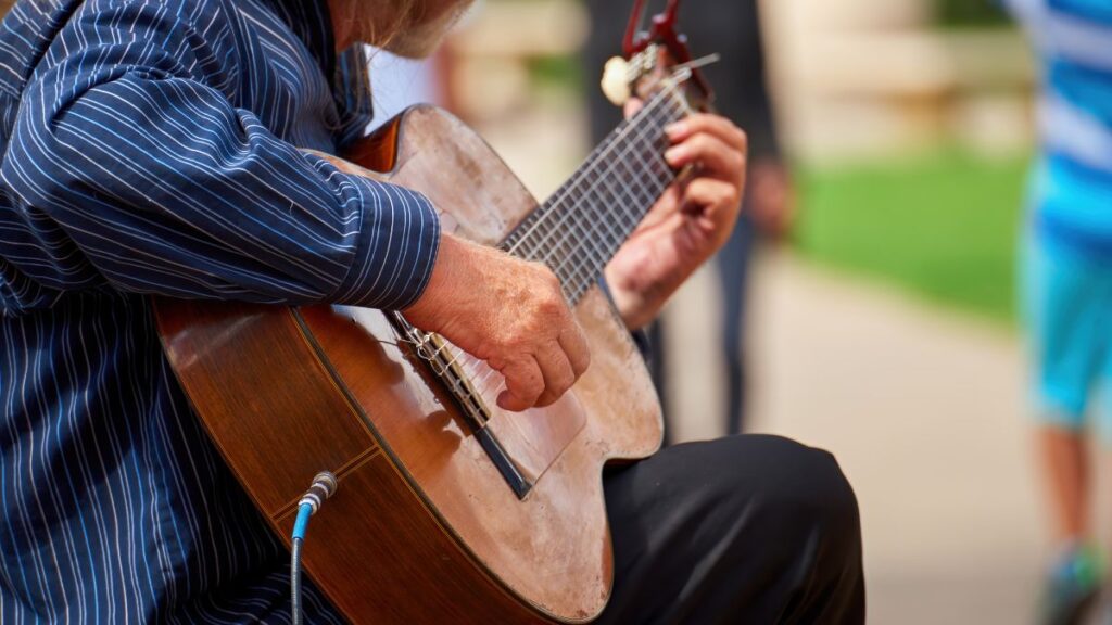 busking
