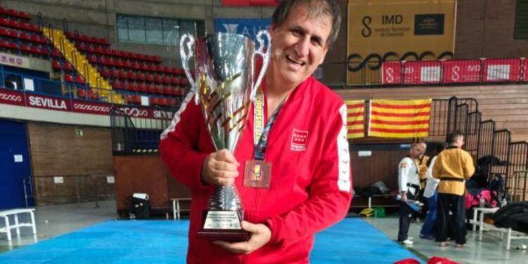 Miguel Alonso, bronce en el Campeonato de España de taekwondo