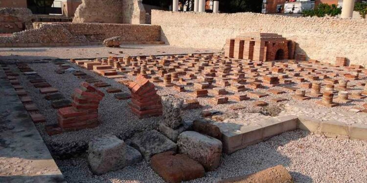 Termas públicas de Complutum / Imagen: Complutum Ciudad Romana