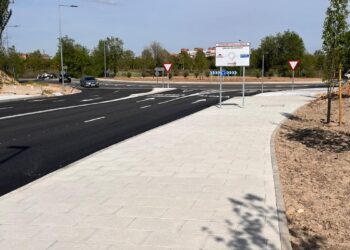 Abierto el acceso de la avenida Camarma al barrio de El Olivar-Las Sedas
