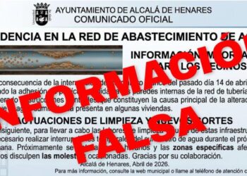El Ayuntamiento desmiente un aviso falso sobre una supuesta incidencia en la red de agua