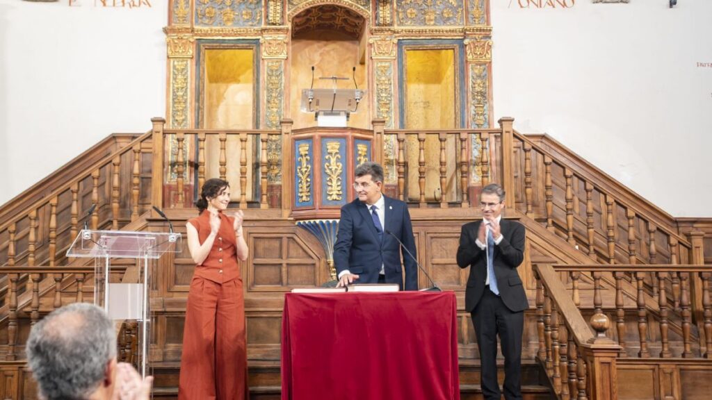 Carmelo García asume el Rectorado de la UAH y sitúa la financiación y las infraestructuras entre sus prioridades 1 Carmelo garcia