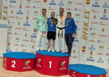 Pedro García logra el bronce nacional y Carmen Palou firma un quinto puesto en el Master de karate
