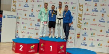 Pedro García logra el bronce nacional y Carmen Palou firma un quinto puesto en el Master de karate