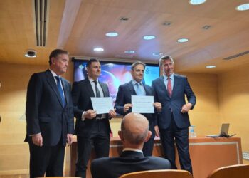 Mohamed Malki recibe el Premio Fundación Sener a la mejor tesis doctoral en Ingeniería