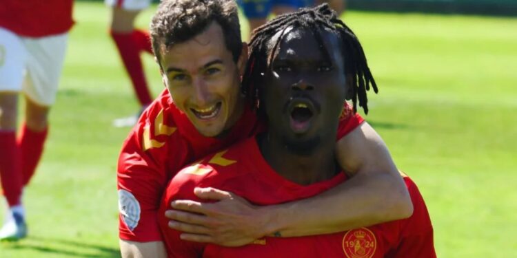 La RSD Alcalá vence a Las Palmas Atlético en El Val y firma su tercera victoria consecutiva 1 Fuente: RSD Alcalá Fotografía: Víctor García.