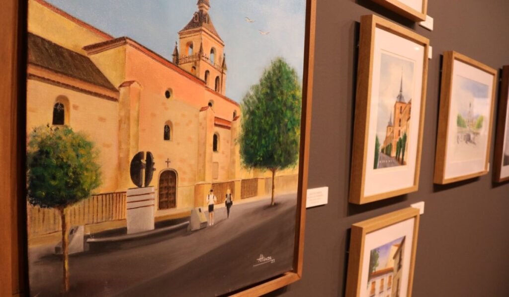 Fran Atienza expone en Santa María La Rica un recorrido pictórico entre la acuarela, la tradición y la mirada íntima 1 Sta Maria La Rica