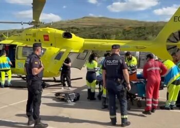 Un ciclista de 74 años, grave tras caer y golpearse la cabeza en Alcalá de Henares