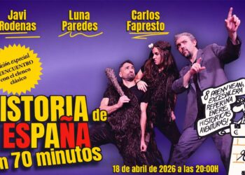 La comedia ‘Historia de España en 70 minutos’ regresa el 18 de abril con su elenco original y enfoque didáctico