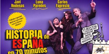 La comedia ‘Historia de España en 70 minutos’ regresa el 18 de abril con su elenco original y enfoque didáctico