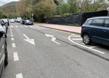 La Avenida Virgen del Val mejora su señalización y suma apartaderos para ordenar el tráfico