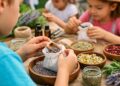Un taller infantil enseña a crear sacos aromáticos con plantas el sábado 25 de abril