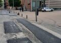 Rehabilitan el firme de la calle Carmen Descalzo en una nueva actuación de mantenimiento viario