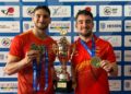 El kárate alcalaíno vuelve al podio europeo con Raúl Martín y Alejandro Galán en Frankfurt