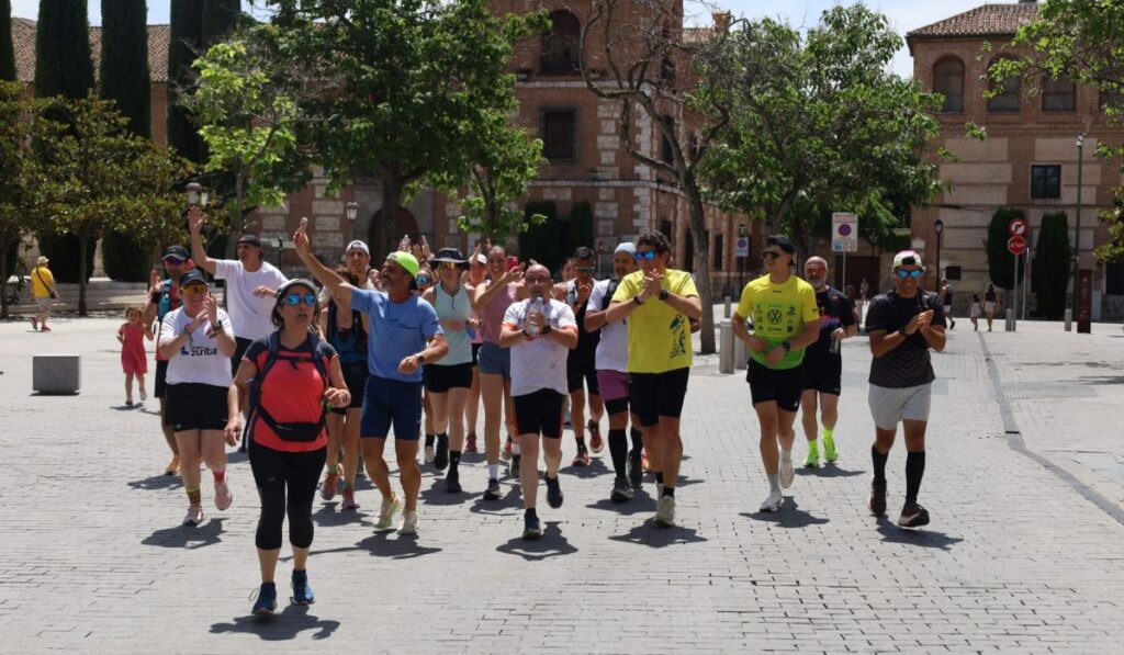 Jaime Domínguez lleva a Alcalá su reto de maratones diarias para visibilizar la prevención del suicidio 1 Reto Romper el SIlencio