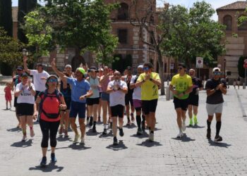 Jaime Domínguez lleva a Alcalá su reto de maratones diarias para visibilizar la prevención del suicidio 2 Jaime Domínguez lleva a Alcalá su reto de maratones diarias para visibilizar la prevención del suicidio