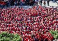 El Club Baloncesto Juan de Austria celebra 30 años de historia con un desfile por el Casco Histórico
