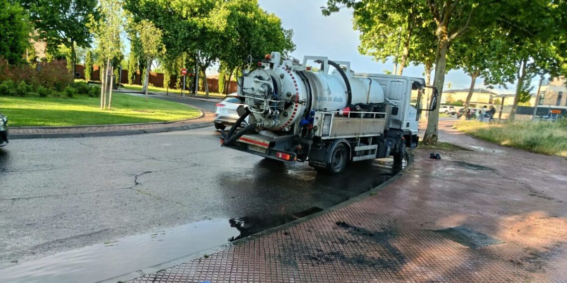 camion aguas de alcala