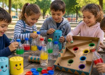 La Casita de O’Donnell acoge el 31 de mayo un taller de juegos reciclados para fomentar creatividad y sostenibilidad infantil