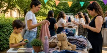 La Casita de O’Donnell acoge una jornada de trueque para fomentar la economía circular con motivo del Día del Medio Ambiente