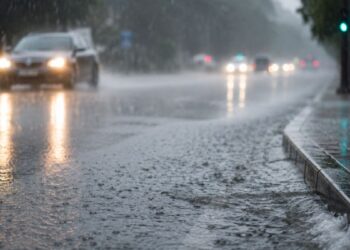 AEMET eleva a naranja el aviso por lluvias y tormentas en la Zona Metropolitana y Henares