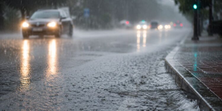 lluvia tormentas