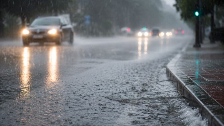 lluvia tormentas