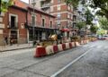 Las obras de Teniente Ruiz renovarán el saneamiento y reorganizarán la movilidad junto a Cuatro Caños