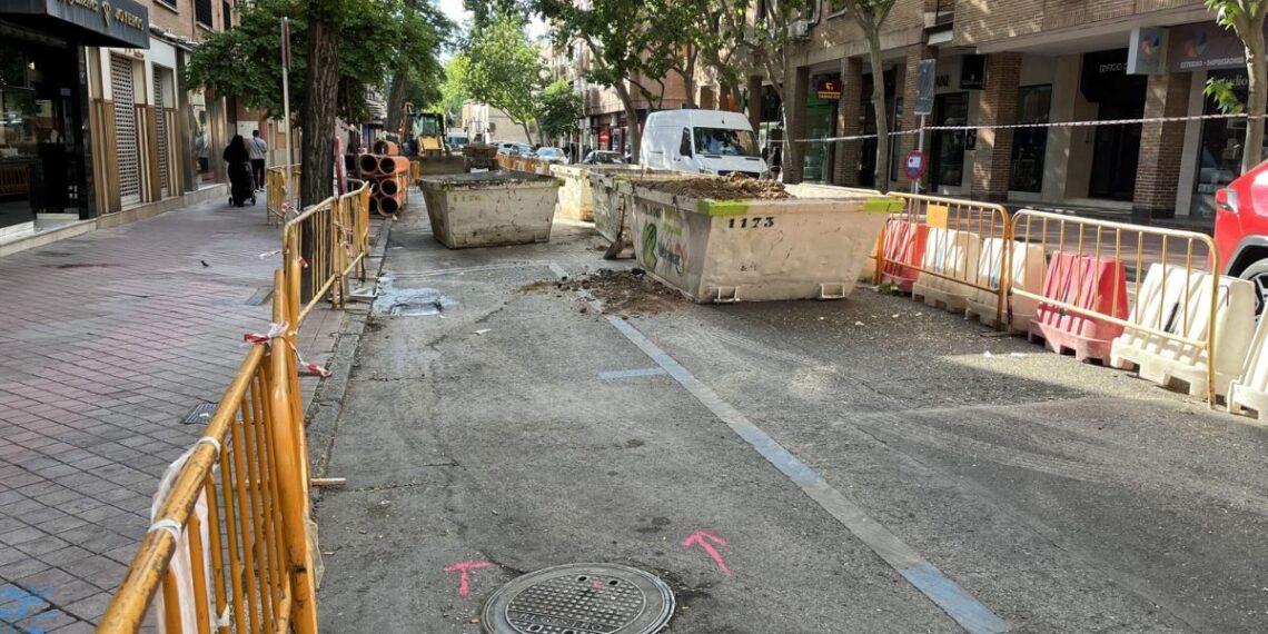 Teniente Ruiz seguirá cortada hasta el jueves y mantendrá afectados cuatro autobuses en el centro de Alcalá 1 Foto: Ayuntamiento de Alcalá