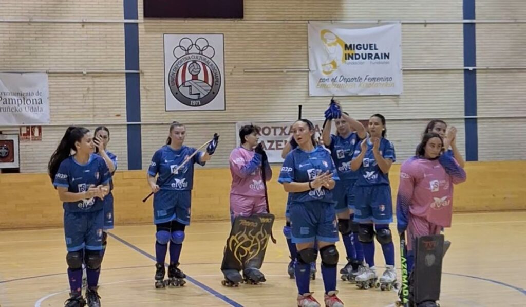 El Iman Serroukh Alcalá Hockey gana en Rochapea pero se queda sin opciones de ascenso 1 Alcala Hockey