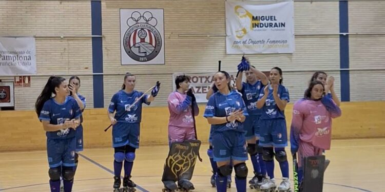 El Iman Serroukh Alcalá Hockey gana en Rochapea pero se queda sin opciones de ascenso 1 Fuente: Alcalá Hockey
