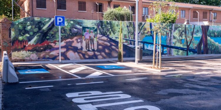 Abierto al público el aparcamiento municipal de Luis Vives con 75 plazas, puntos de carga y plazas de movilidad reducida 1 Fuente: Ayuntamiento de Alcalá de Henares