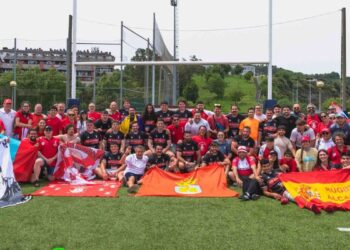 El Rugby Alcalá jugará la final de ascenso tras ganar en Bilbao en la última jugada 2 El Rugby Alcalá jugará la final de ascenso tras ganar en Bilbao en la última jugada