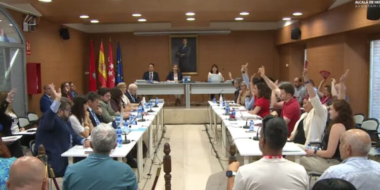 Fuente: Directo streming pleno Ayto. Alcalá de Henares