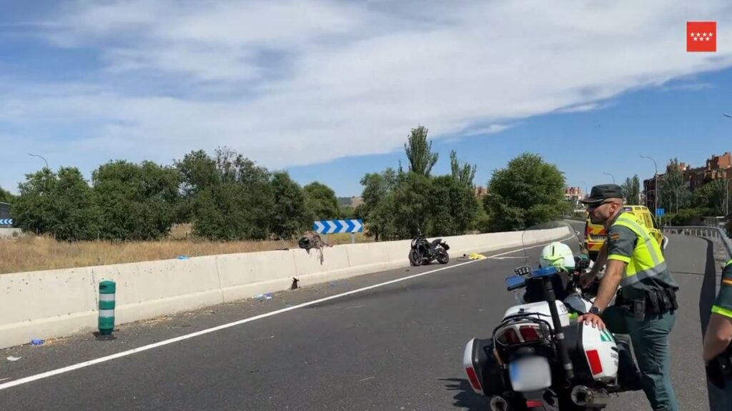 accidente moto a2