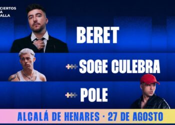 Beret, Pole y Soge Culebra completan la agenda musical de Ferias en Los Conciertos de la Muralla