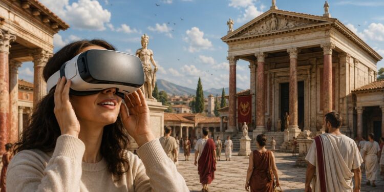 Alcalá de Henares recrea la Complutum romana con una experiencia inmersiva de realidad virtual 1 complutum realidad virtual