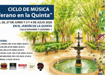 El Jardín de la Quinta de Cervantes acogerá seis conciertos gratuitos durante junio y julio con bandas locales 2 El Jardín de la Quinta de Cervantes acogerá seis conciertos gratuitos durante junio y julio con bandas locales