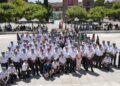 Alcalá de Henares acoge el Encuentro Nacional de Cabos Primeros con un desfile en la plaza de Cervantes