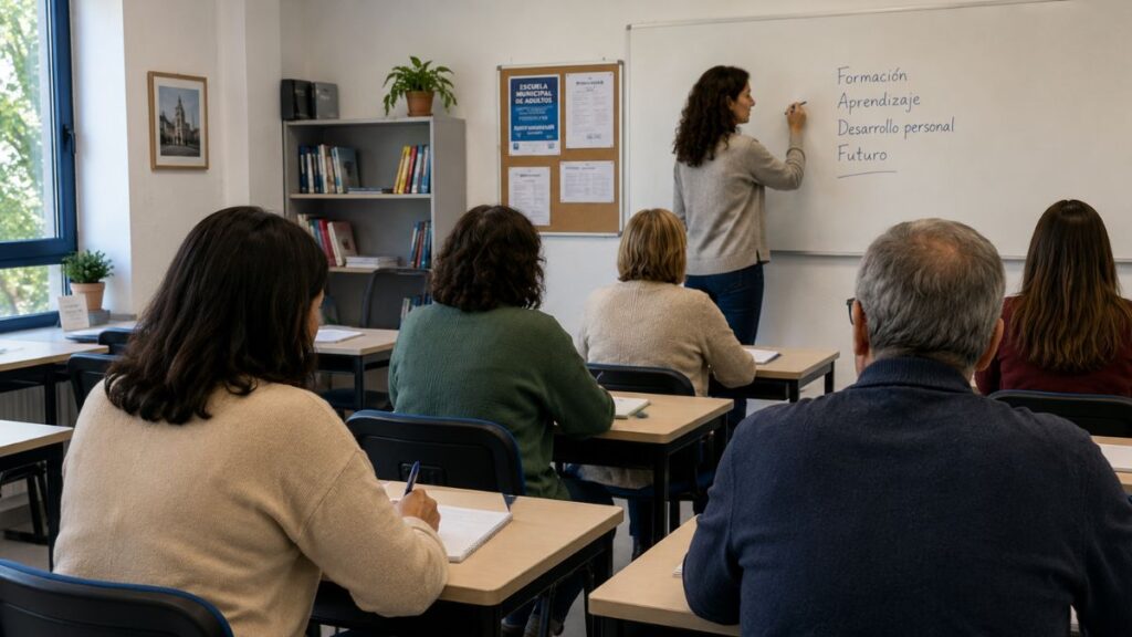 La Escuela Municipal de Adultos abrirá el 22 de junio la matrícula para más de medio centenar de cursos gratuitos 1 escuela adultos