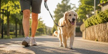 El aviso de los veterinarios para pasear al perro en verano: así puedes saber si el asfalto quema