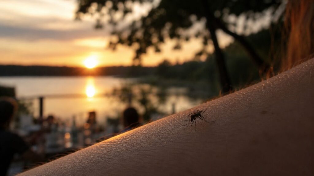 La señal que emite tu cuerpo y que puede convertirte en imán para los mosquitos 1 mosquito