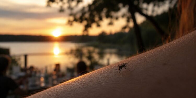 La señal que emite tu cuerpo y que puede convertirte en imán para los mosquitos 1 mosquito