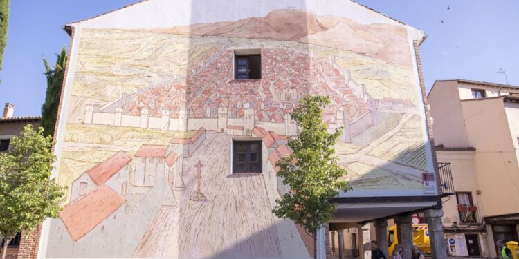 La Casa Tapón estrenará un mural de Manu Cardiel inspirado en la Alcalá del siglo XVI 1 Foto: Ayuntamiento de Alcalá