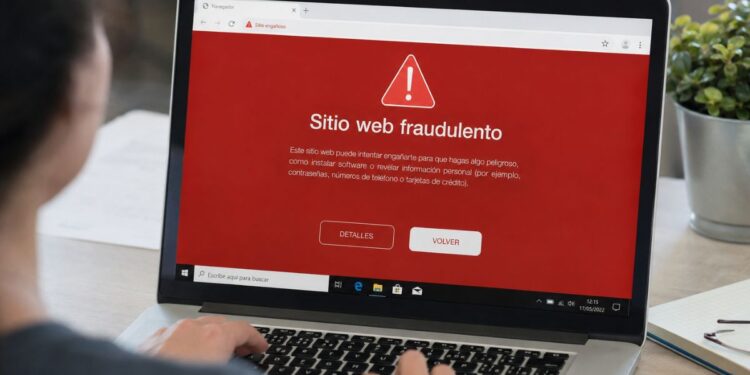 Las webs fraudulentas afinan sus engaños: cómo detectar riesgos antes de introducir datos personales 1 sitio web no seguro