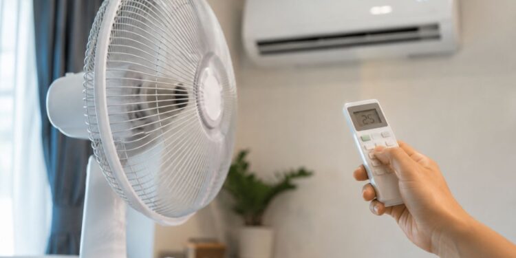 ventilador aire acondicionado