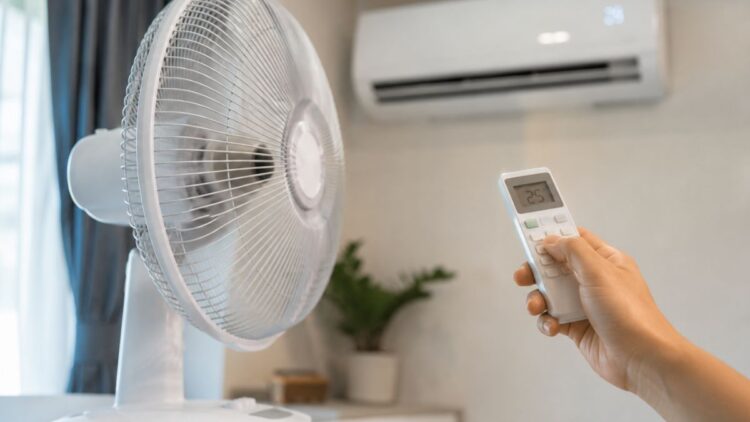 ventilador aire acondicionado